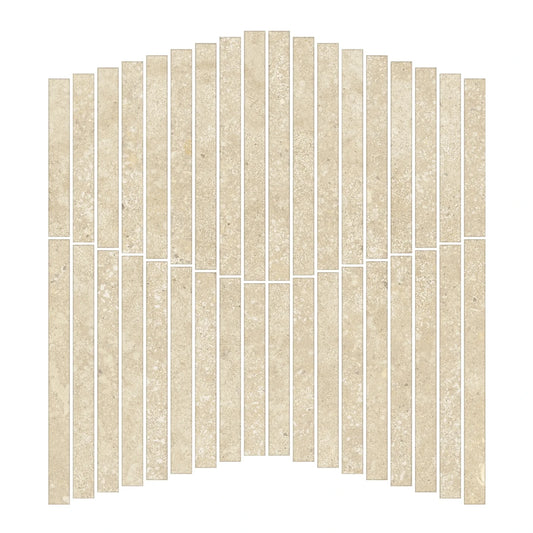 EnergieKer Nereidi 'Ecru Arrow', mozaïek beige mat 30x30cm