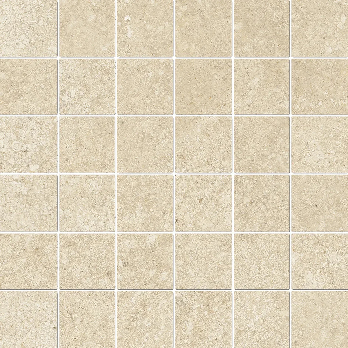 EnergieKer Nereidi 'Ecru Mosaico', mozaïek beige mat 30x30cm