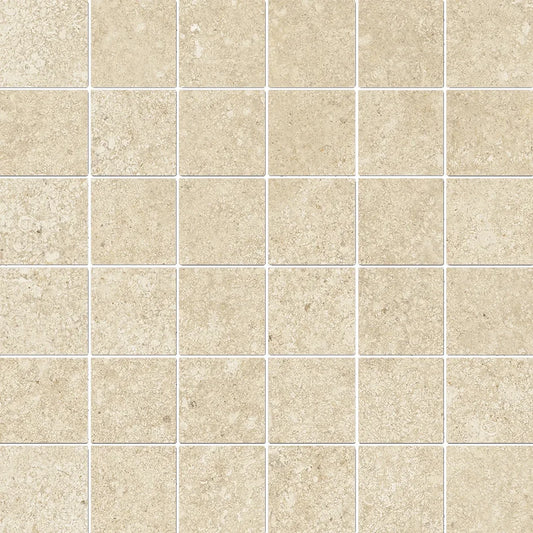 EnergieKer Nereidi 'Ecru Mosaico', mozaïek beige mat 30x30cm
