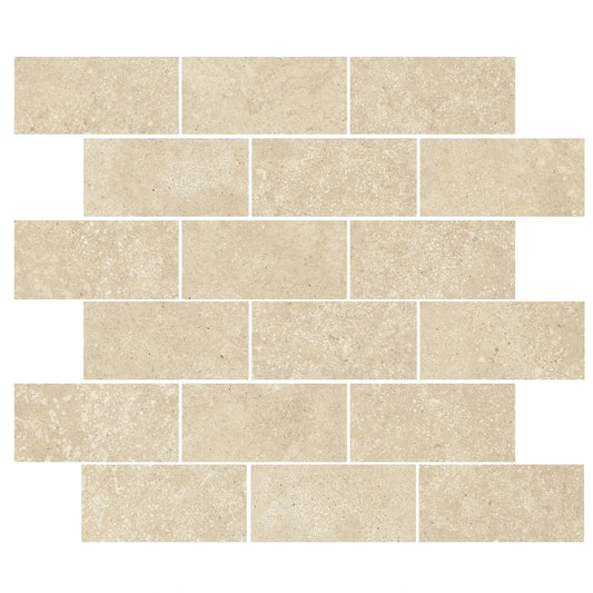 EnergieKer Nereidi 'Ecru Muretto', mozaïek beige mat 30x30cm