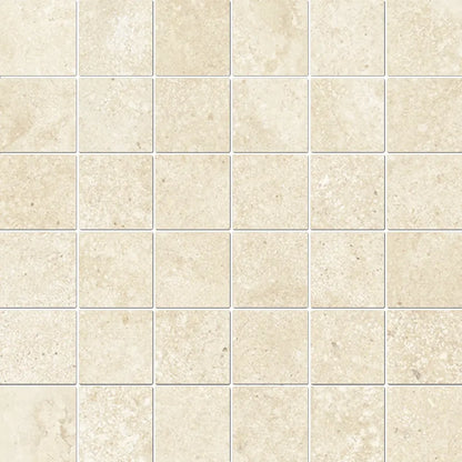 EnergieKer Nereidi 'Almond Mosaico', mozaïek crème mat 30x30cm