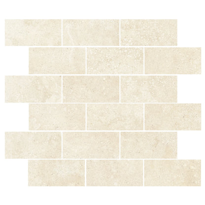 EnergieKer Nereidi 'Almond Muretto', mozaïek crème mat 30x30cm
