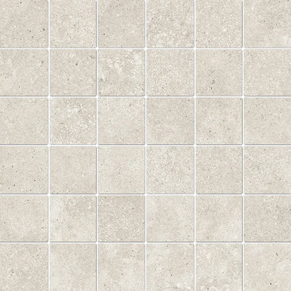 EnergieKer Nereidi 'Cloud Mosaico', mozaïek crème en wit mat 30x30cm