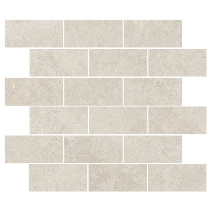 EnergieKer Nereidi 'Cloud Muretto', mozaïek crème en wit mat 30x30cm