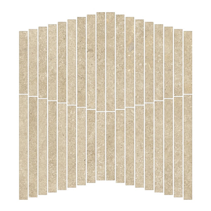 EnergieKer Nereidi 'Umber Arrow', mozaïek taupe mat 30x30cm