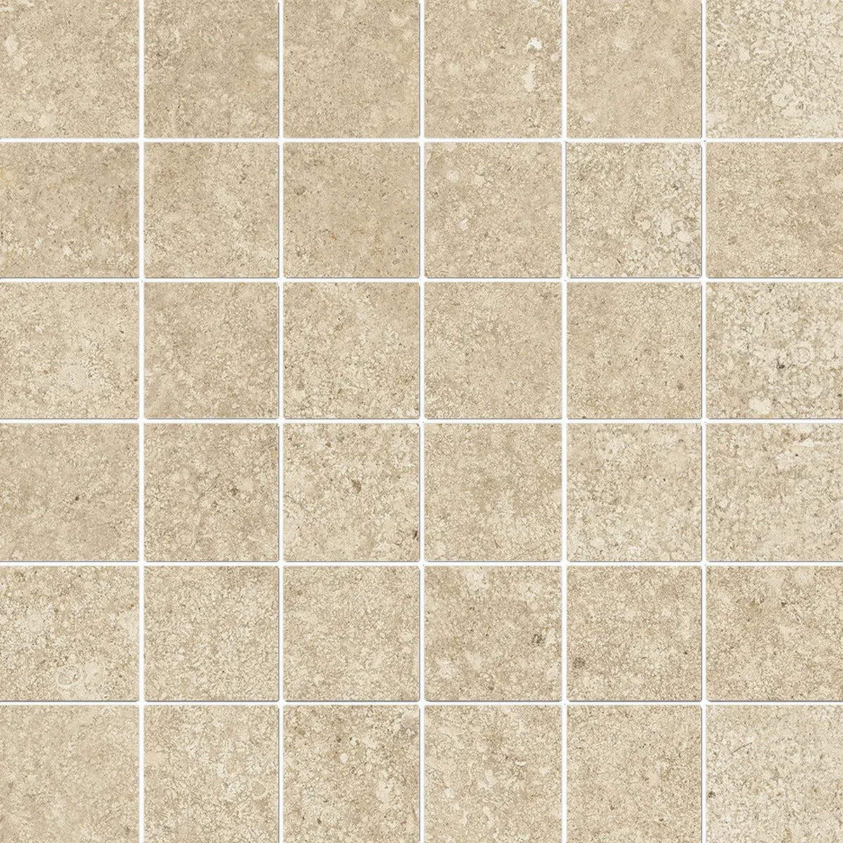 EnergieKer Nereidi 'Umber Mosaico', mozaïek taupe mat 30x30cm