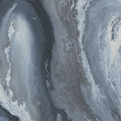 Wandtegel Nexside 'Blue Pulido' blauw glans gepolijst 60x120cm gerectificeerd