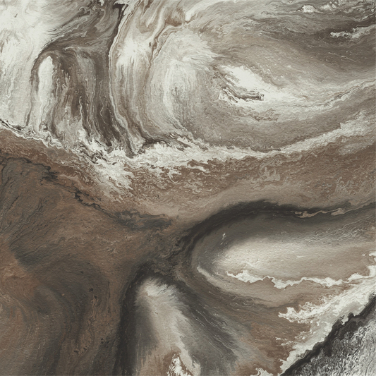 Baldocer Cerámica Nexside 'Bron', wandtegel bruin glans gepolijst gerectificeerd 120x120cm