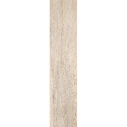 Tuscania North Wind 'Oak', vloertegel beige houtlook gerectificeerd 30x122cm