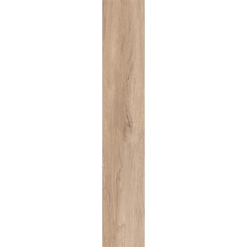 Tuscania North Wind 'Brown', vloertegel bruin houtlook gerectificeerd 15x90cm