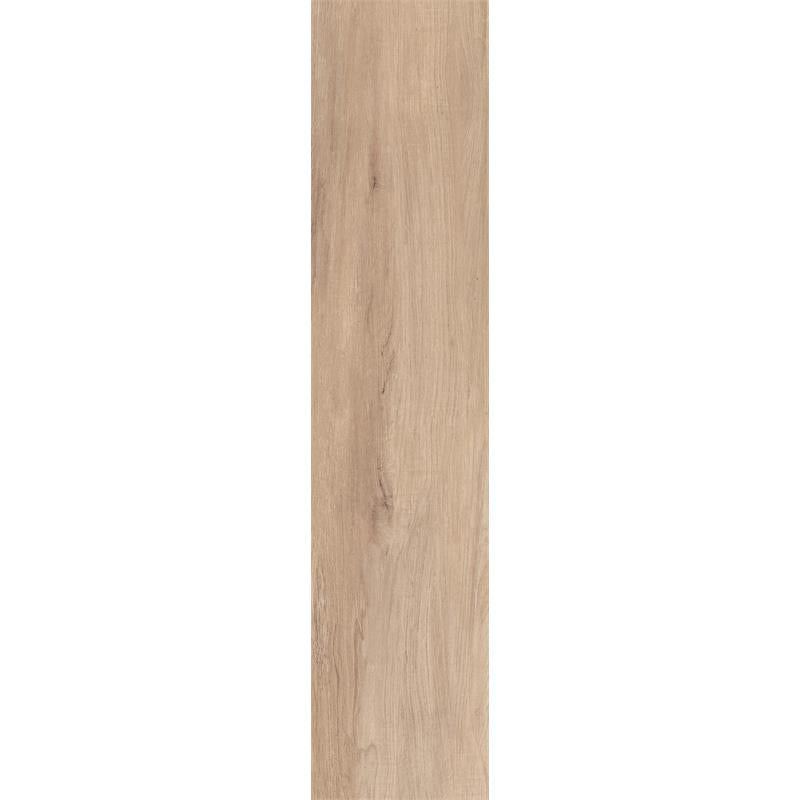 Tuscania North Wind 'Brown', vloertegel bruin houtlook gerectificeerd 30x122cm