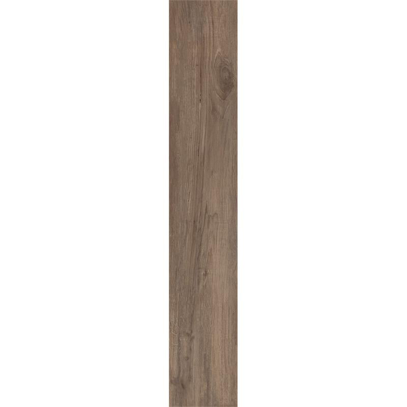 Tuscania North Wind 'Melange', vloertegel donkerbruin houtlook gerectificeerd 20x122cm