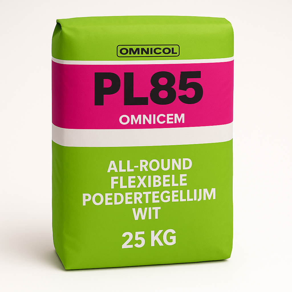Omnicol All-Round Flexibele Poedertegellijm 25KG Wit – MisterTile