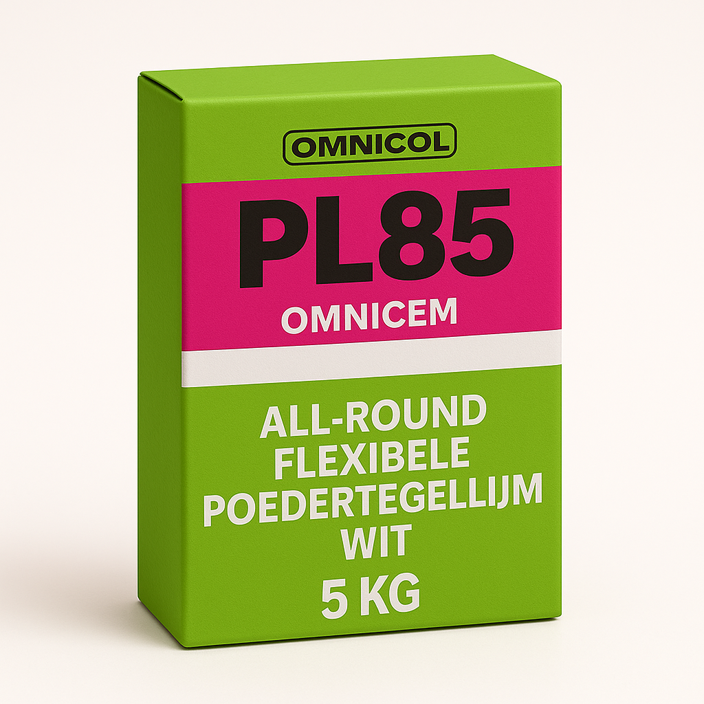 Omnicol All-Round Flexibele Poedertegellijm 5KG Wit – MisterTile