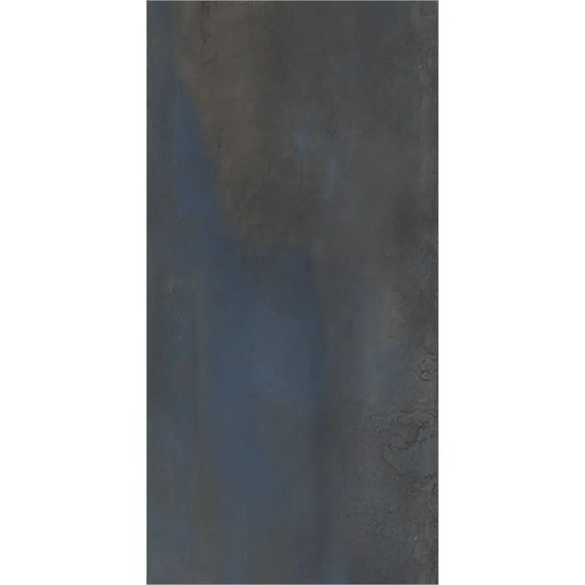 EnergieKer Oxidatio 'Vanadium', vloertegel antraciet en blauw mat gerectificeerd 30x60cm