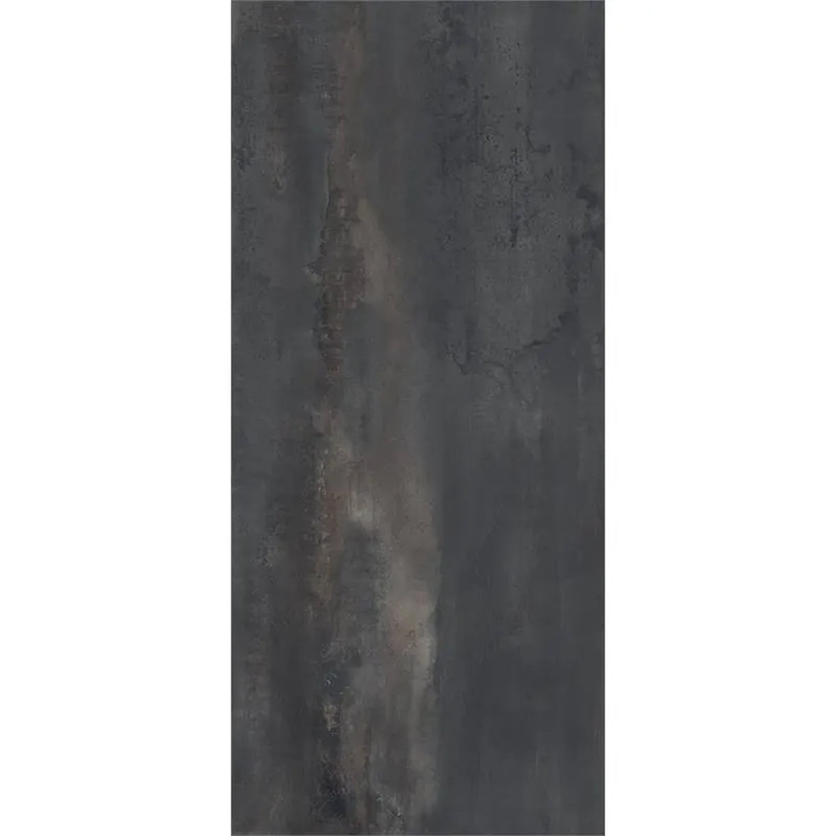 EnergieKer Oxidatio 'Palladium', vloertegel antraciet en bruin mat gerectificeerd 120x280cm