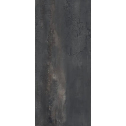 EnergieKer Oxidatio 'Palladium', vloertegel antraciet en bruin mat gerectificeerd 120x280cm