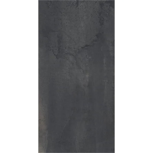 EnergieKer Oxidatio 'Palladium', vloertegel antraciet en bruin mat gerectificeerd 30x60cm