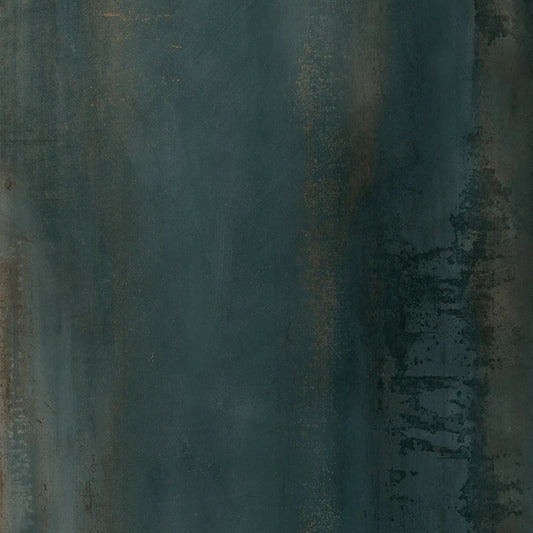 EnergieKer Oxidatio 'Cuprum', vloertegel groen en zwart mat gerectificeerd 120x280cm