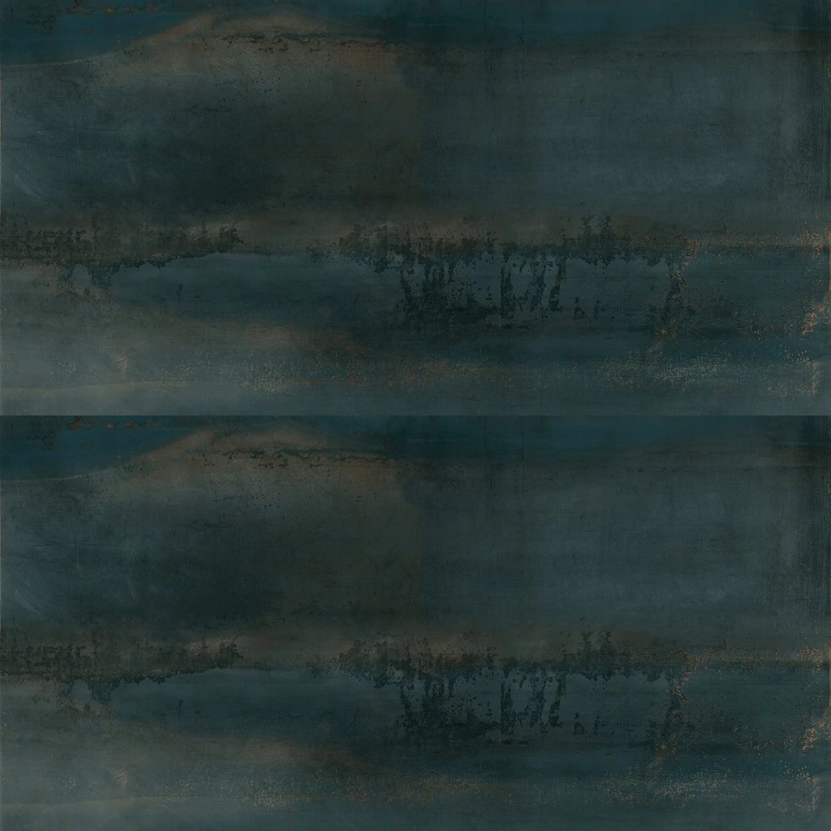 EnergieKer Oxidatio 'Cuprum', vloertegel groen en zwart mat gerectificeerd 30x60cm