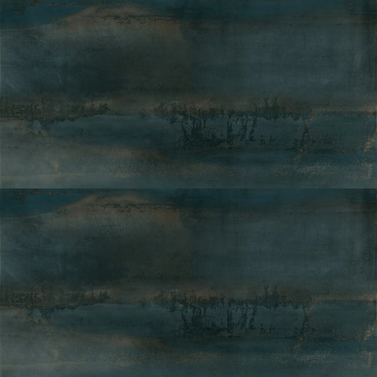 EnergieKer Oxidatio 'Cuprum', vloertegel groen en zwart mat gerectificeerd 30x60cm