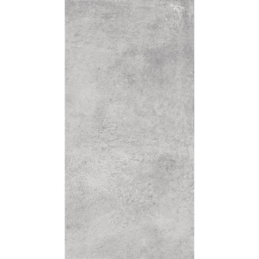 EnergieKer Parker 'Silver', vloertegel lichtgrijs mat gerectificeerd 30x60cm