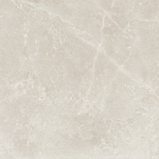 Azulejos Benadresa Pietra Antica 'Crema', vloertegel beige satijnglans gerectificeerd 80x80cm