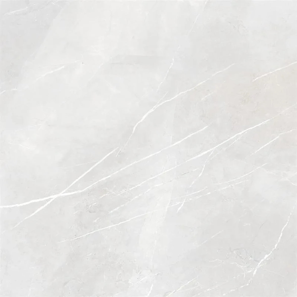 EnergieKer Pietragrey 'White', vloer- en wandtegel wit gepolijst 120x120cm