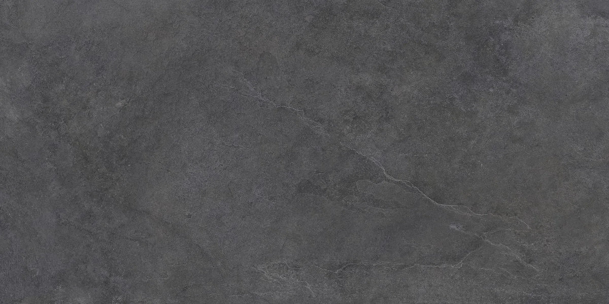 Stargres Pizarra 'Antracite', vloertegel antraciet gerectificeerd 60x120cm