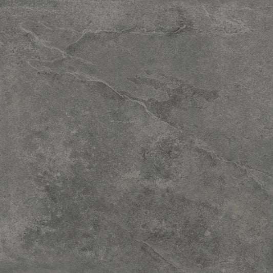 Stargres Pizarra 'Dark Grey', vloertegel donkergrijs gerectificeerd 60x60cm