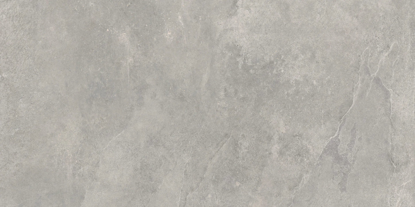 Stargres Pizarra 'Grey', vloertegel grijs gerectificeerd 60x120cm