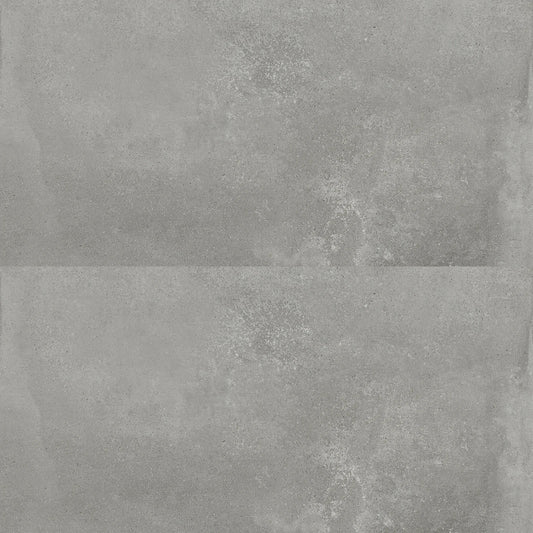 Argenta Cerámica Powder 'Concrete', vloer- en wandtegel grijs mat 30x60cm