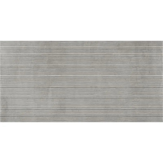 Argenta Cerámica Powder 'Mark Concrete', wandtegel grijs mat 40x120cm