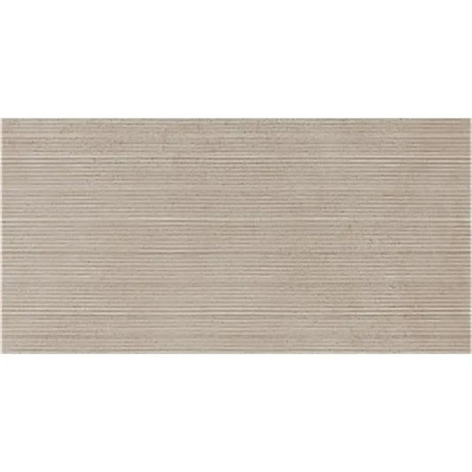 Argenta Cerámica Powder 'Mark Tortora', wandtegel taupe mat 40x120cm
