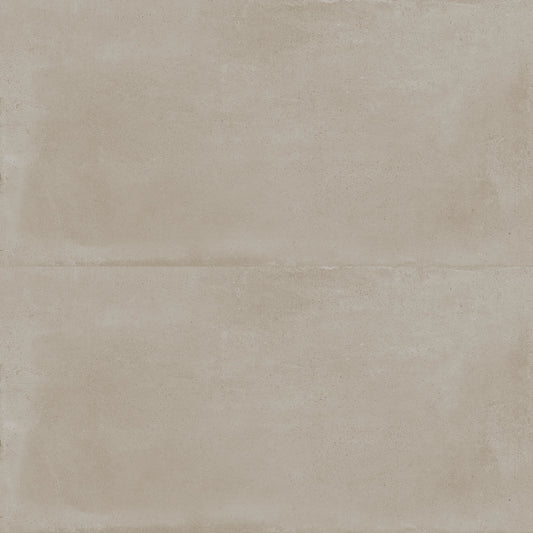 Argenta Cerámica Powder 'Tortora', vloer- en wandtegel taupe mat 60x120cm