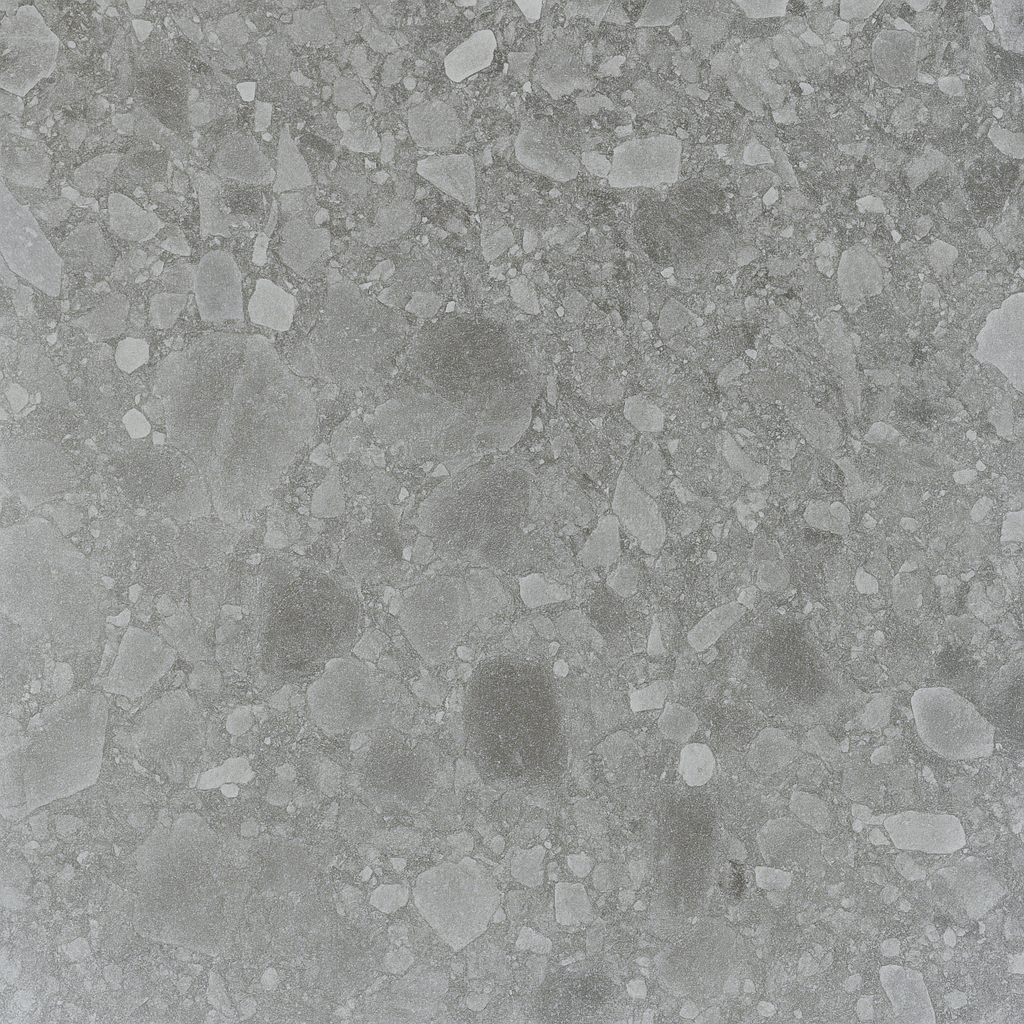 Cerpa Cerámica Rodas 'Luna', vloertegel terrazzo grijs mat gerectificeerd 75x75cm