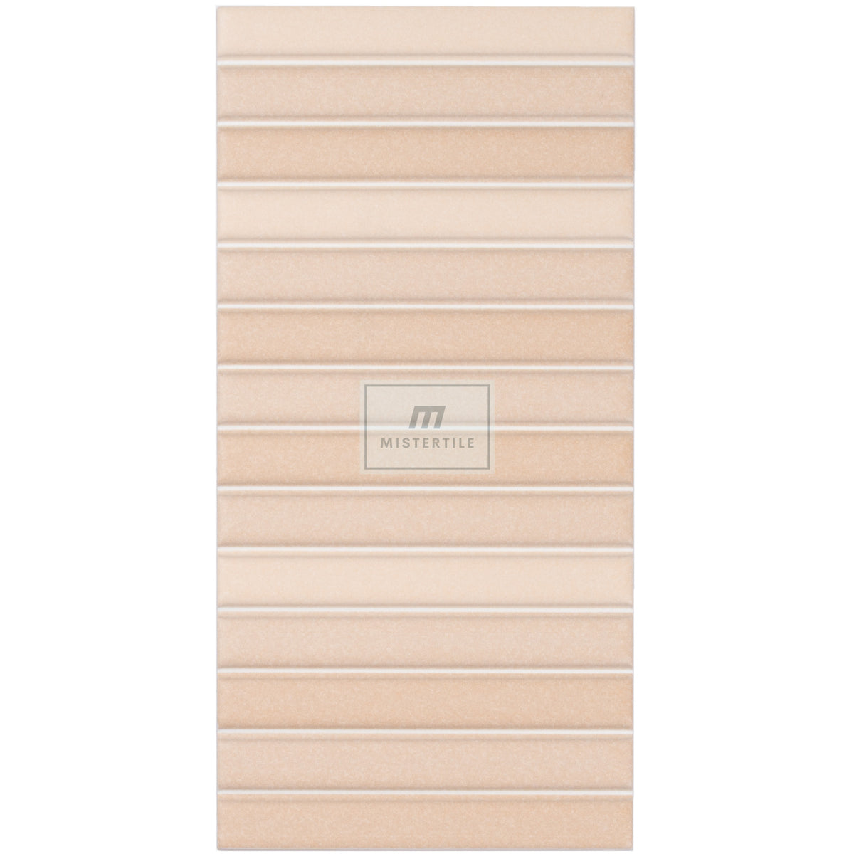 Estudio Cerámico Roku 'Beige', wandtegel beige mat 11,5x23cm