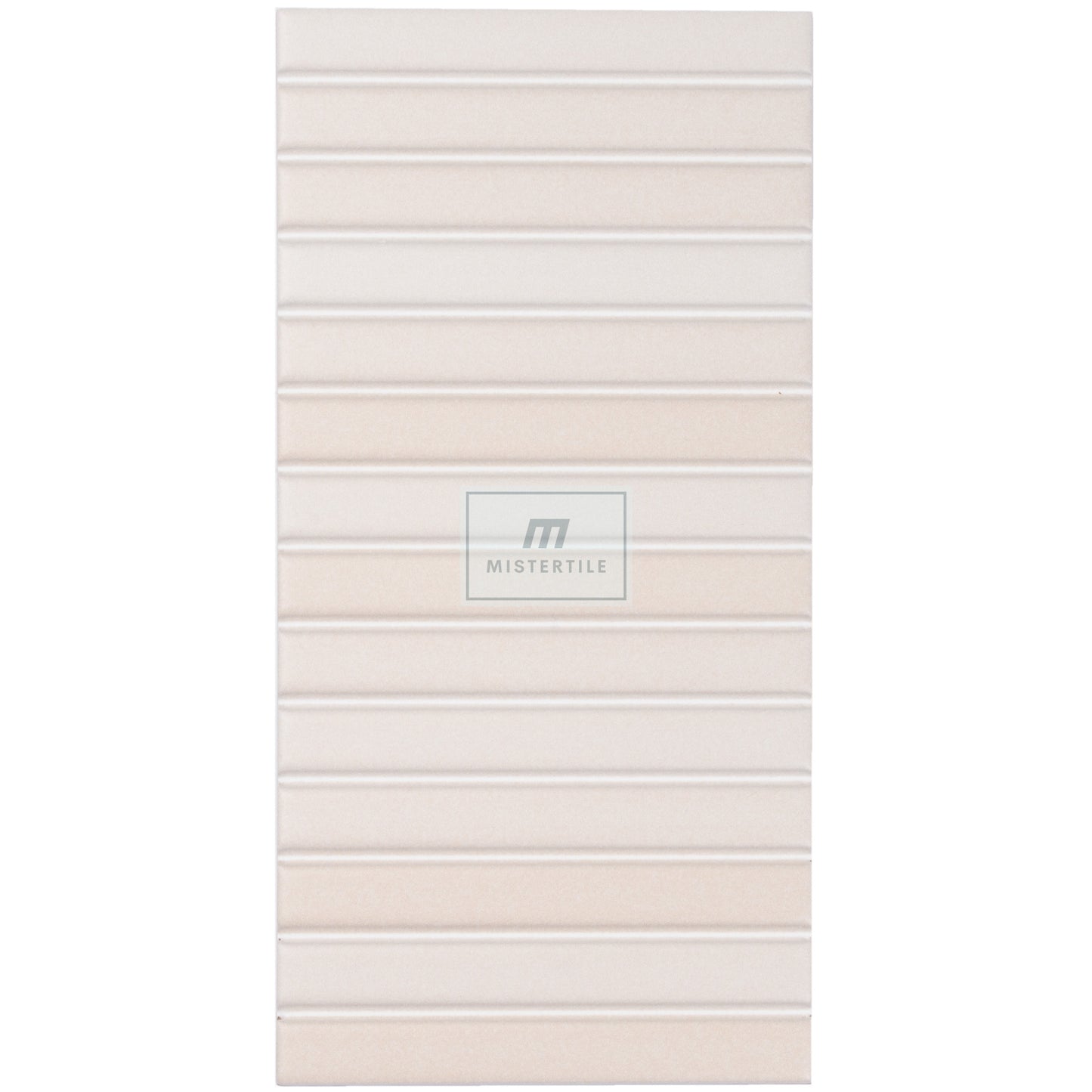 Estudio Cerámico Roku 'Greige', wandtegel beige-grijs mat 11,5x23cm