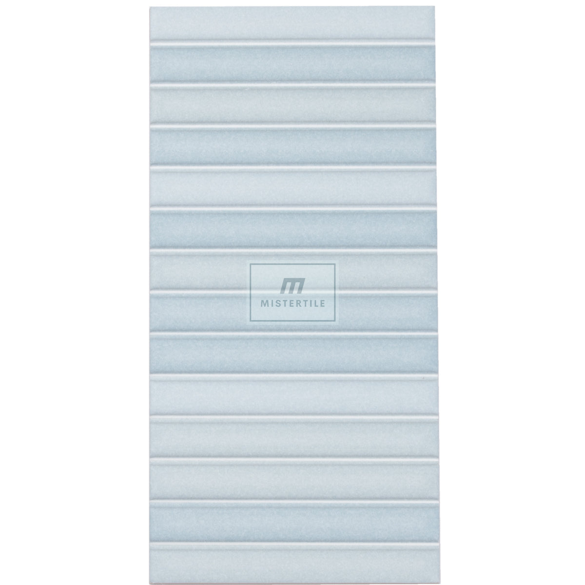 Estudio Cerámico Roku 'Blue', wandtegel blauw mat 11,5x23cm