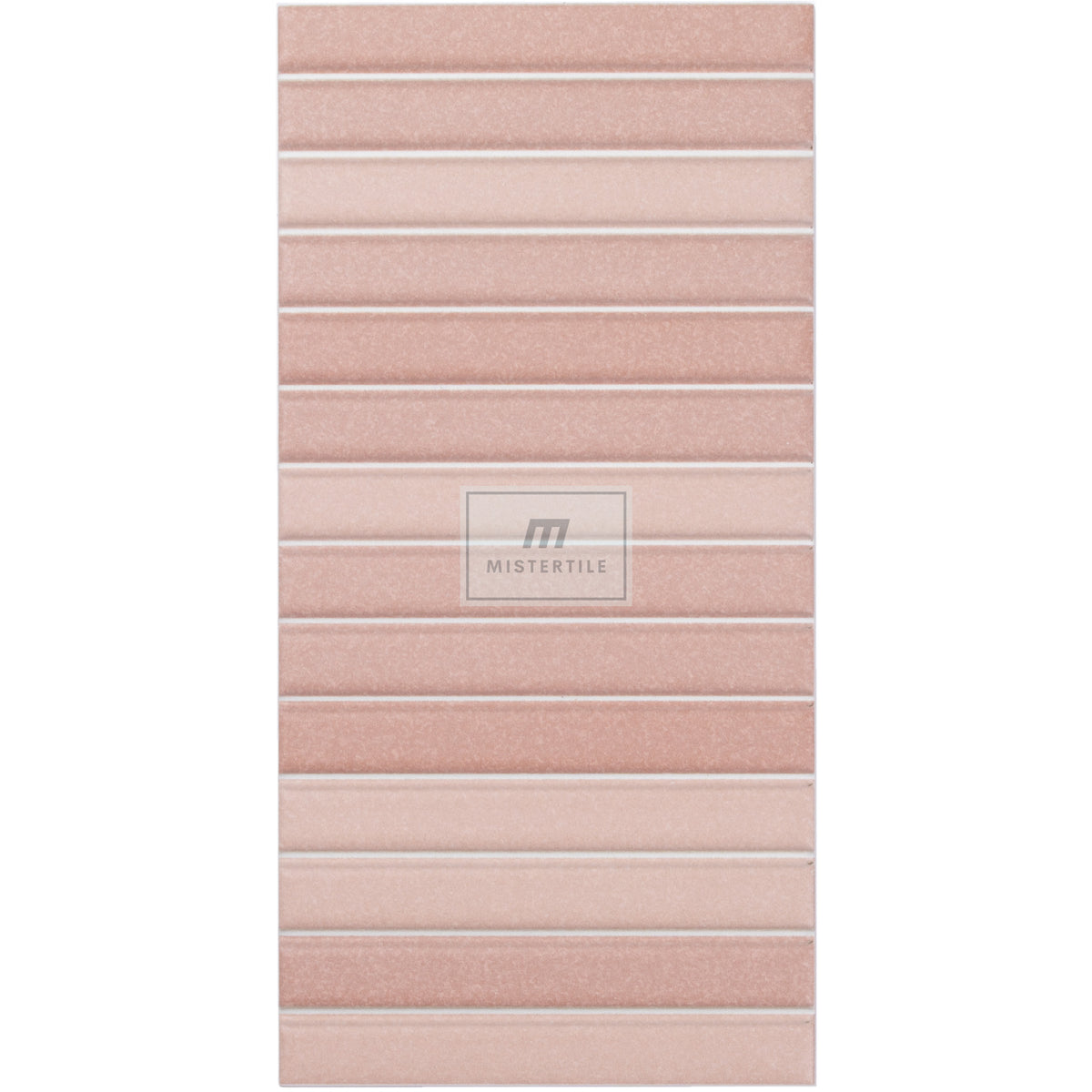 Estudio Cerámico Roku 'Red', wandtegel rood mat 11,5x23cm