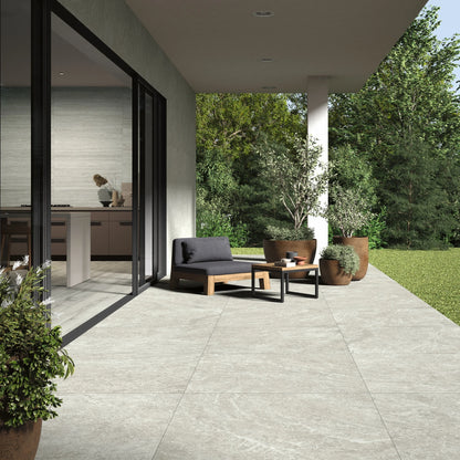 Castelvetro Roma 'Greige', vloer- en wandtegel grijs mat 30x60cm