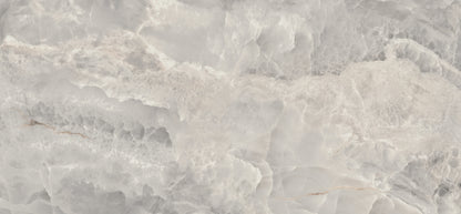 Azulejos Benadresa Saphire 'Nacre', vloertegel grijs gepolijst gerectificeerd 60x120cm