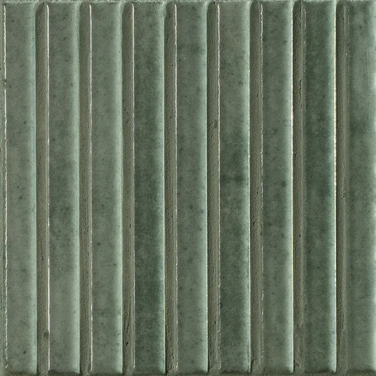 Estudio Cerámico Shallow 'Forest', wandtegel groen glans 14,7x14,7cm