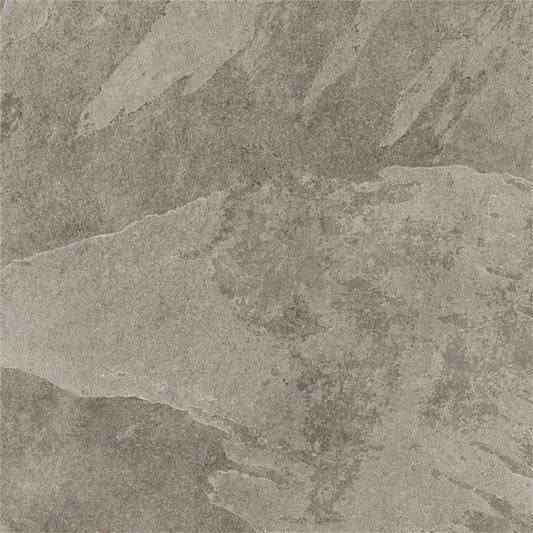 Castelvetro Slate 'Piombo', vloer- en wandtegel grijs mat 60x60cm