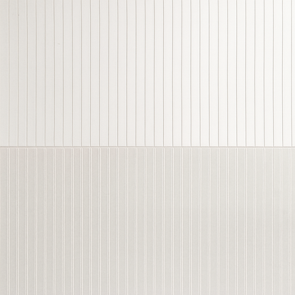 Wandtegel Space 'Decor Perla' Beige-Grijs Mat Reliëf 33x90 – MisterTile