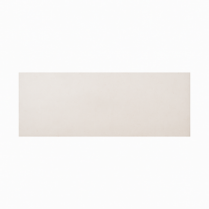 Cerpa Cerámica Space 'Perla', losse gladde beige-grijze wandtegel met subtiele kleurschakering op een witte achtergrond