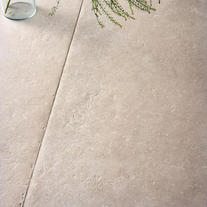 Vloertegel Superclassica 'Beige Crack' beige mat 60x120 gerectificeerd – MisterTile