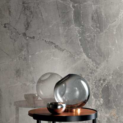 Lea Ceramiche Synestesia 'Gray Marble', vloer- en wandtegel grijs zijdeglans 60x120cm