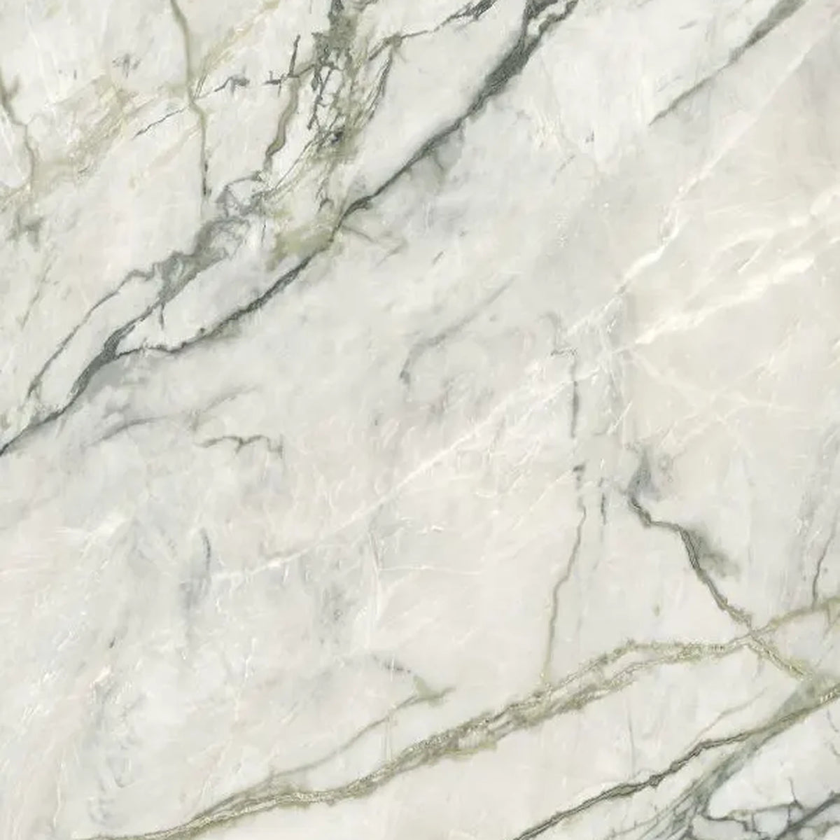 Lea Ceramiche Synestesia 'Calacatta Emerald', vloer- en wandtegel groen gepolijst 60x120cm