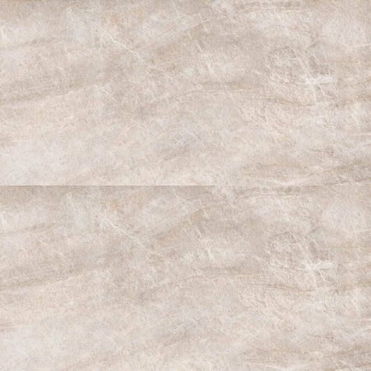 EnergieKer Taj Mahal 'Amber', vloer- en wandtegel beige mat 120x280cm